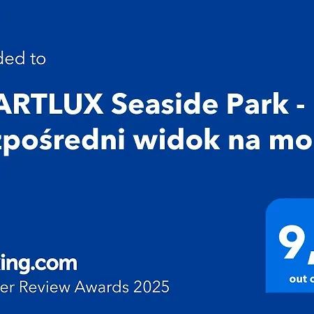 Apartlux Seaside Park - Bezpośredni Widok Na Morze Kołobrzeg